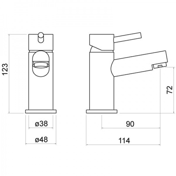 Grove Mini Basin Mixer